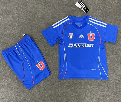 2526 Universidad de Chile Home kids Soccer Jersey