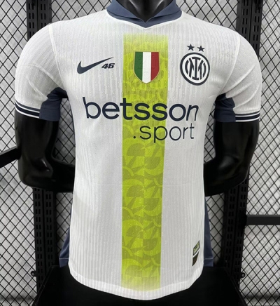 2526 Int Milan Away Player Version Soccer Jersey